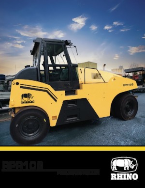 Rubber-wheeled Rollers RHINO RPR109