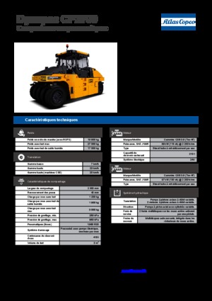 Rubber-wheeled Rollers Dynapac CP 2700
