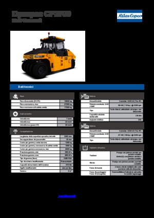Rubber-wheeled Rollers Dynapac CP 2700