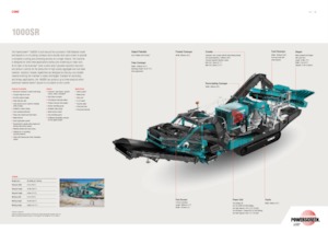 Çürük geri dönüşüm tesisleri Powerscreen 1000SR