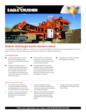Rubble Recycling Plants Eagle Crusher 2036 Eagle