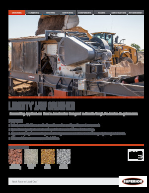 Rubble Recycling Plants Superior 3055B