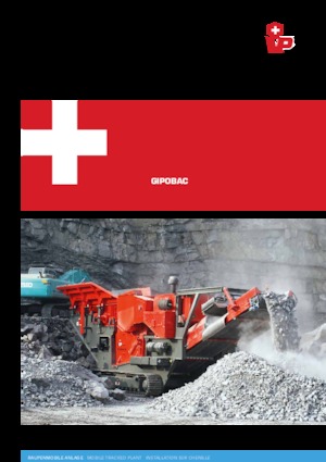 Rubble Recycling Plants Gipo B 1385 FDR