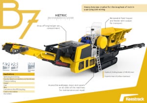 Çürük geri dönüşüm tesisleri Keestrack B7