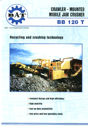 Rubble Recycling Plants BAT BB 120 T