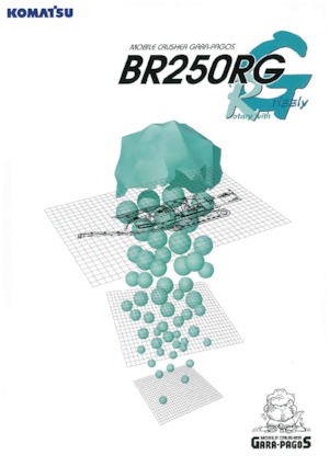 Rubble Recycling Plants Komatsu BR250RG-1