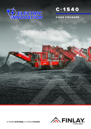 Rubble Recycling Plants Finlay C-1540 Electric
