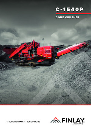 Rubble Recycling Plants Finlay C-1540P