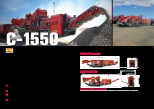 Rubble Recycling Plants Terex-Finlay C 1550