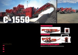 Rubble Recycling Plants Terex-Finlay C 1550