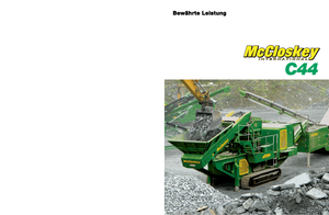 Rubble Recycling Plants McCloskey C44