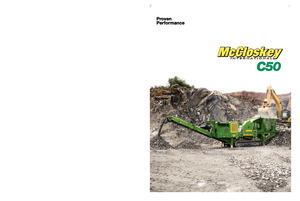 Rubble Recycling Plants McCloskey C50