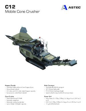 Rubble Recycling Plants Astec C12