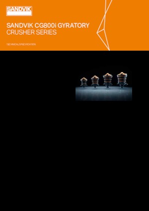 Rubble Recycling Plants Sandvik CG820