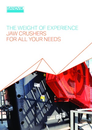 Çürük geri dönüşüm tesisleri Sandvik CJ613