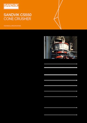 Rubble Recycling Plants Sandvik CS550