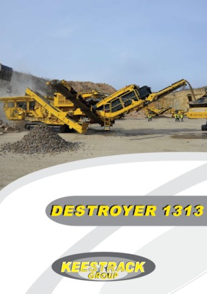 Rubble Recycling Plants Keestrack Destroyer 1313 C