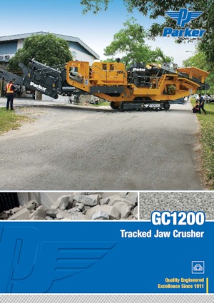 Rubble Recycling Plants Parker GC1200
