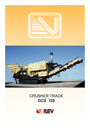 Çürük geri dönüşüm tesisleri REV GCS 125