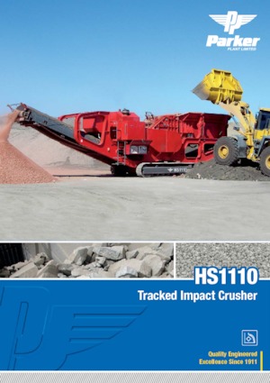 Rubble Recycling Plants Parker HS1110