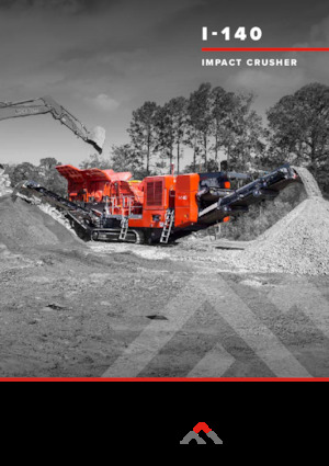 Rubble Recycling Plants Finlay I-140