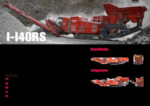 Rubble Recycling Plants Terex-Finlay I 140 RS