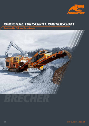 Rubble Recycling Plants Rockster I1300rev