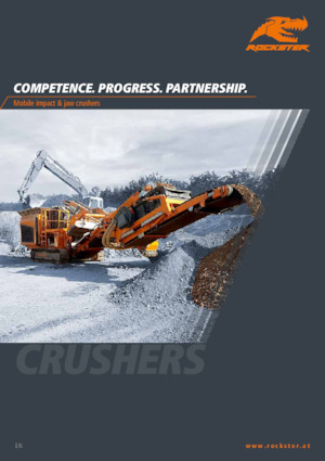 Rubble Recycling Plants Rockster I1300rev