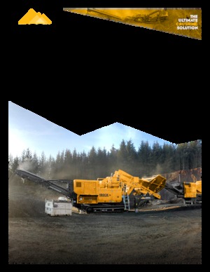 Rubble Recycling Plants IROCK  ITC-200