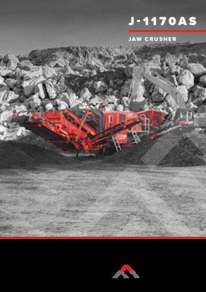 Çürük geri dönüşüm tesisleri Finlay J-1170AS+