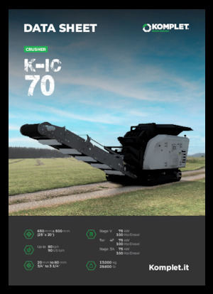 Rubble Recycling Plants Komplet K-IC 70