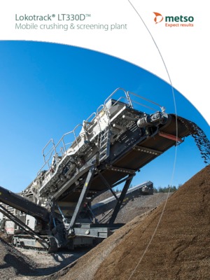 Rubble Recycling Plants Metso Lokotrack LT 330 D