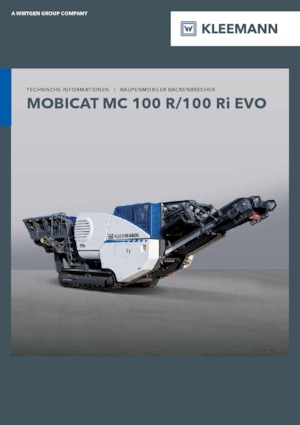 Rubble Recycling Plants Kleemann MC 100 Ri EVO