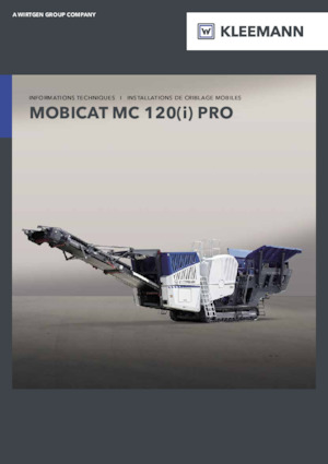 Rubble Recycling Plants Kleemann MC 120(i) PRO