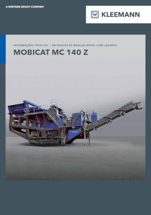 Rubble Recycling Plants Kleemann MC 140 Z