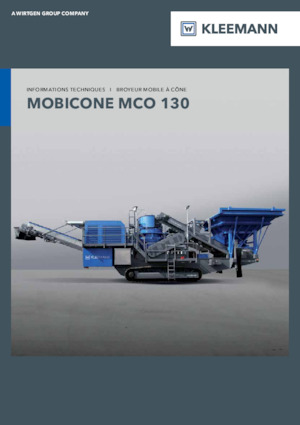 Rubble Recycling Plants Kleemann MCO 130 PRO