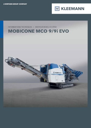 Rubble Recycling Plants Kleemann MCO 9i EVO