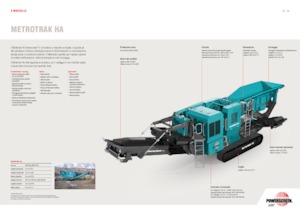Rubble Recycling Plants Powerscreen METROTRAK HA