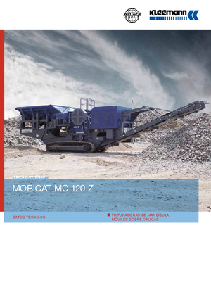Rubble Recycling Plants Kleemann MC 120 Z