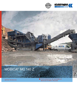 Rubble Recycling Plants Kleemann MC 140 Z