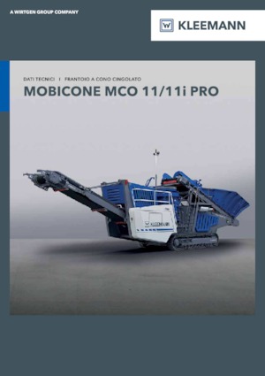 Rubble Recycling Plants Kleemann MCO 11