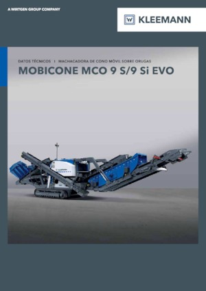 Rubble Recycling Plants Kleemann MCO 9 S