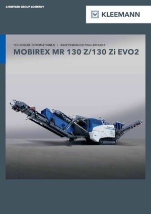 Rubble Recycling Plants Kleemann MR 130 Zi EVO2