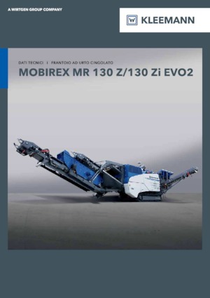 Rubble Recycling Plants Kleemann MR 130 Zi EVO2