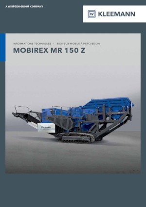 Rubble Recycling Plants Kleemann MR 150 Z