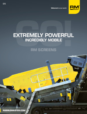 Rubble Recycling Plants Rubble Master MTS2010S