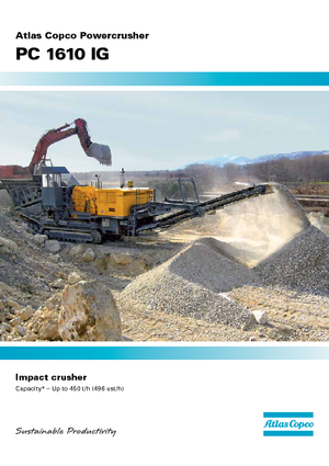 Rubble Recycling Plants Atlas Copco PC 1610IG