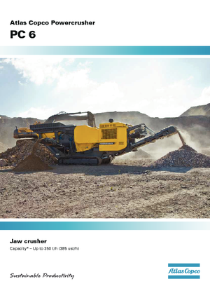 Rubble Recycling Plants Atlas Copco PC 6