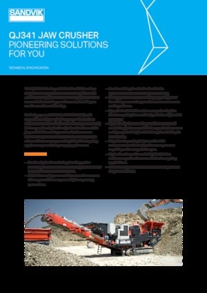 Rubble Recycling Plants Sandvik QJ341