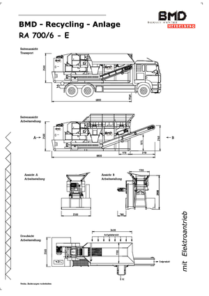 Rubble Recycling Plants BMD RA 700/6 E